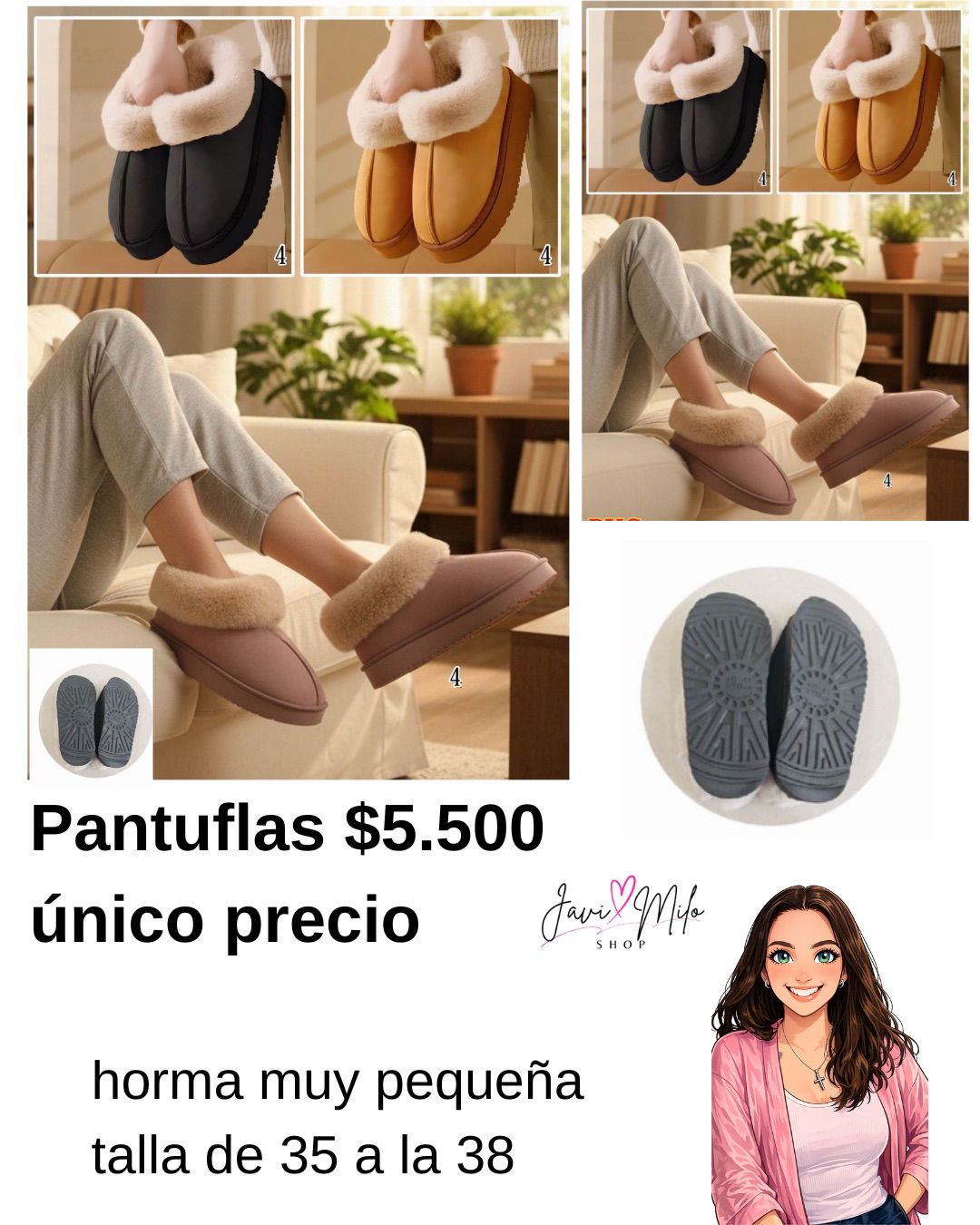 PANTUFLAS INVIERNO