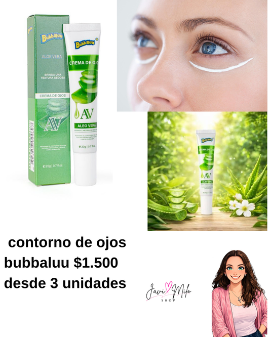 CONTORNO DE OJOS BUBBALUU (3 UNIDADES)