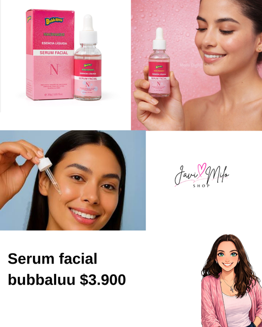 SERUM FACIAL BUBBALUU CON NIACINAMIDA