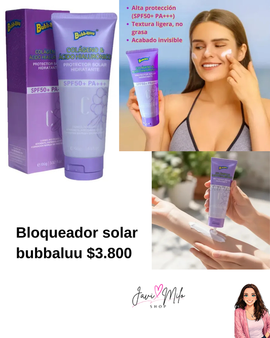 BLOQUEADOR SOLAR BUBBALUU
