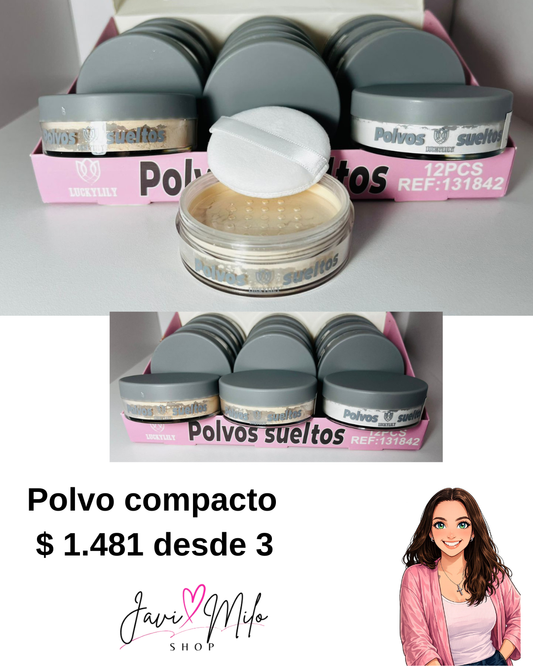 POLVO COMPACTO SUELTO (3 UNIDADES)