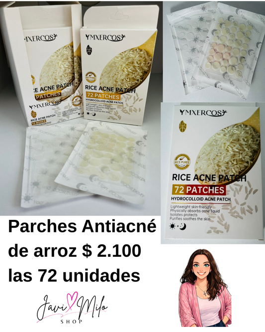 PARCHE ANTIACNÉ DE ARROZ