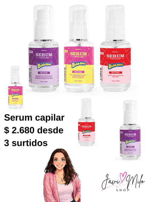 SERUM CAPILAR BUBBALUU (3 UNIDADES)