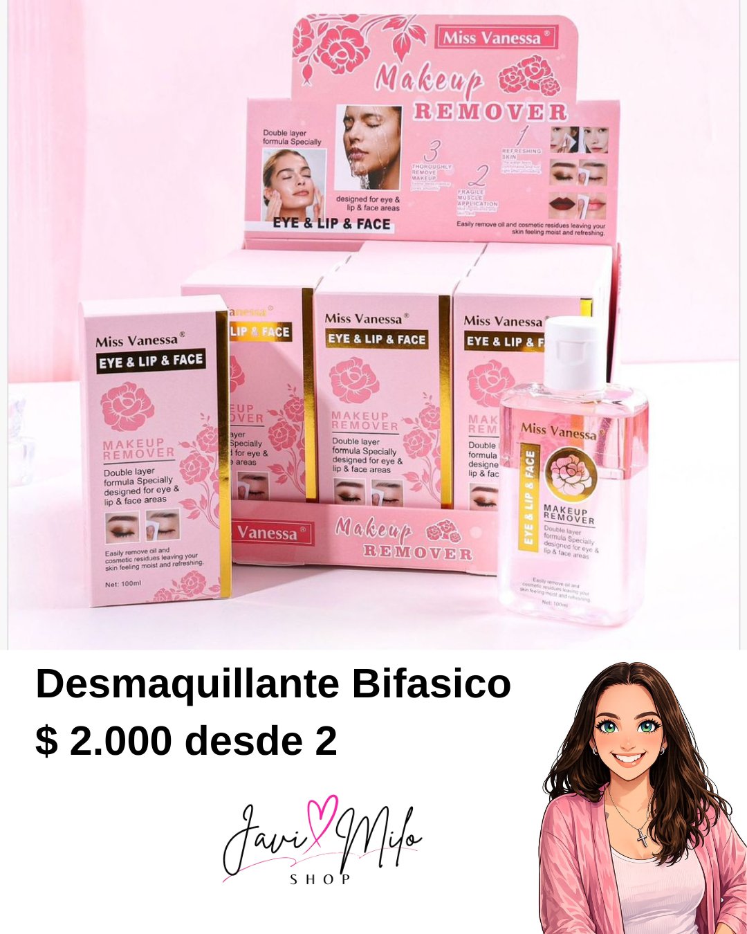 DESMAQUILLANTE BIFÁSICO (2 UNIDADES)