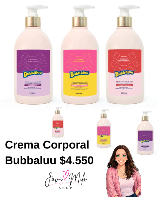 CREMA CORPORAL BUBBALUU