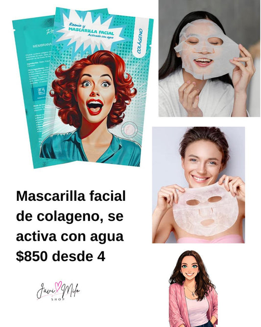 MASCARILLA DE COLAGENO (4 UNIDADES)