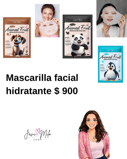 MASCARILLA FACIAL HIDRATANTE.